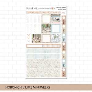 Hobonichi/Lime Weeks: Time to Unwind