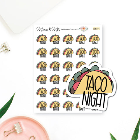 Stickers: Taco Night