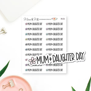 Stickers: Mum & Daughter Day