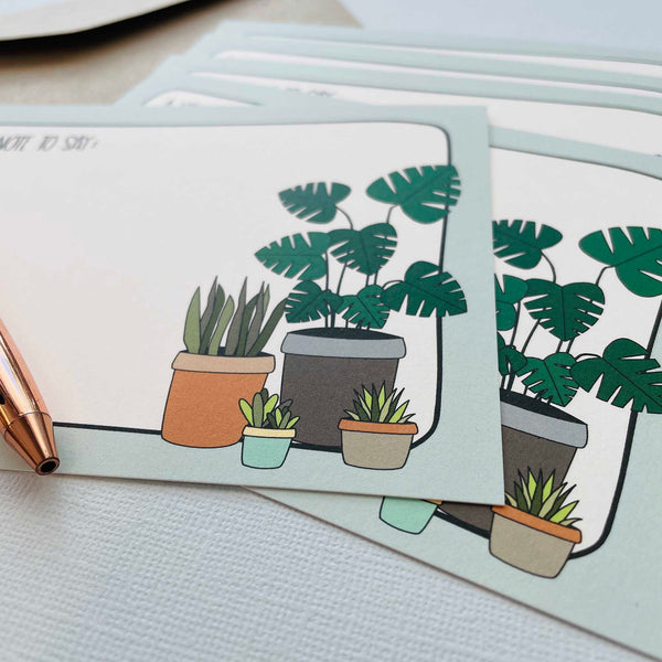Notecards: Plants