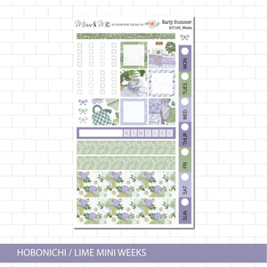 Hobonichi/Lime Weeks: Early Summer