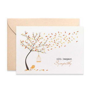 Autumn Tree Greeting Card by mumandmehandmadedesigns- An Australian Online Stationery and Card Shop