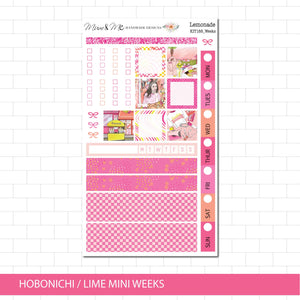 Hobonichi / Lime Mini Weeks