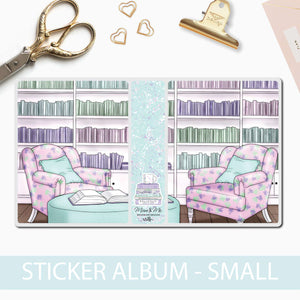 Small Sticker Album: Bookish
