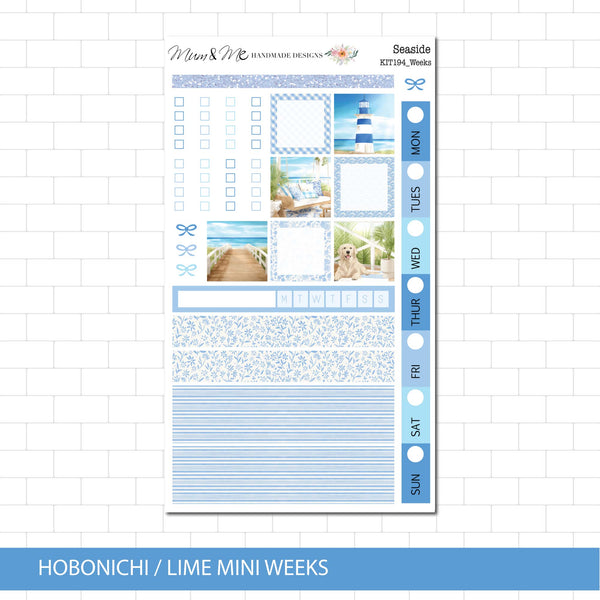 Hobonichi/Lime Weeks: Seaside