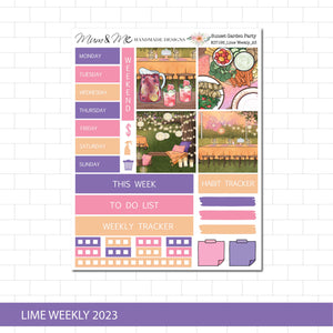 Lime Weekly: Sunset Garden Party