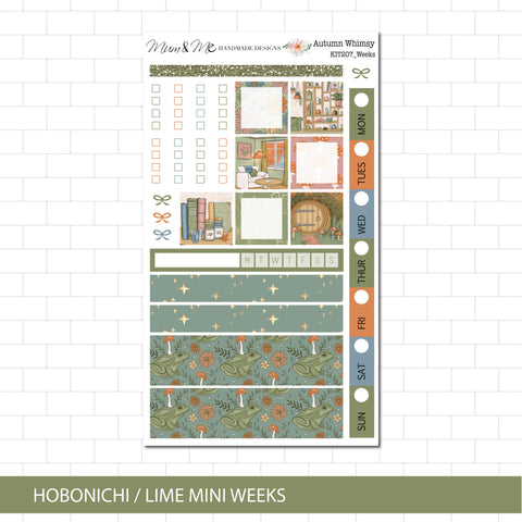 Hobonichi/Lime Weeks: Autumn Whimsy
