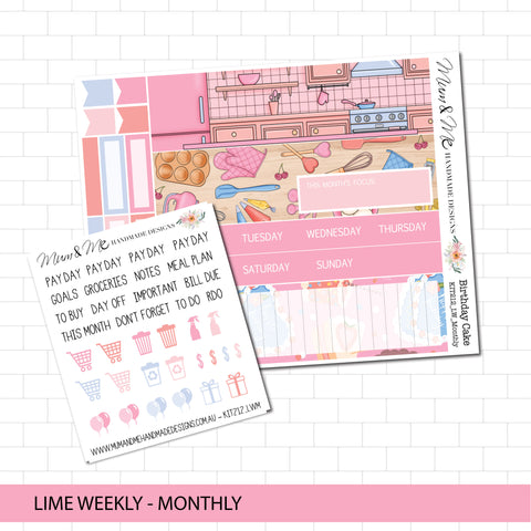 Lime Monthly: Birthday Cake