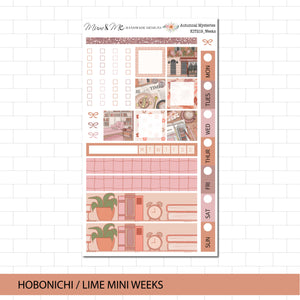 Hobonichi/Lime Weeks: Autumnal Mysteries