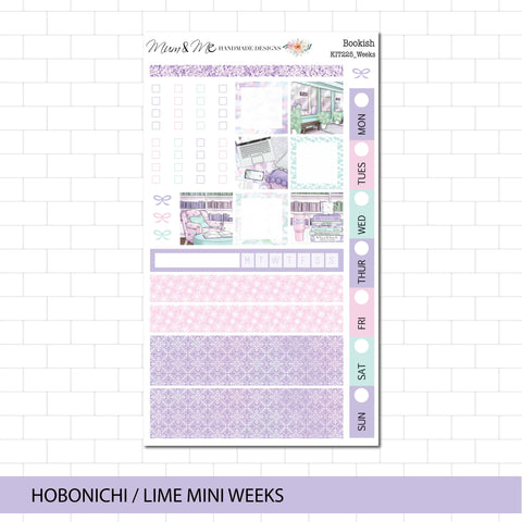 Hobonichi/Lime Weeks: Bookish