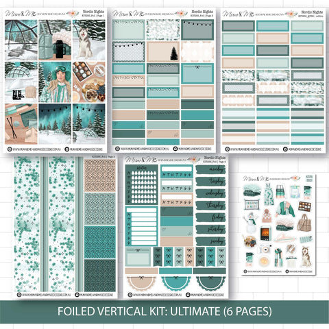 Ultimate Foiled Kit: Nordic Nights (SILVER FOIL)