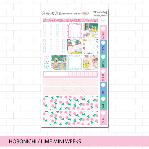 Hobonichi/Lime Weeks: Blossoming