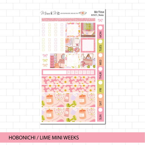 Hobonichi/Lime Weeks: Me Time
