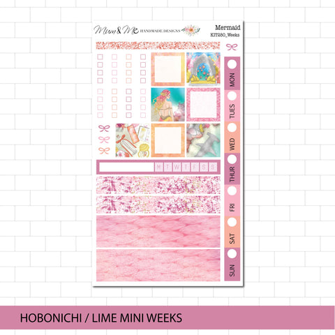Hobonichi/Lime Weeks: Mermaid