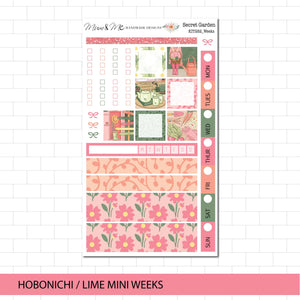 Hobonichi/Lime Weeks: Secret Garden