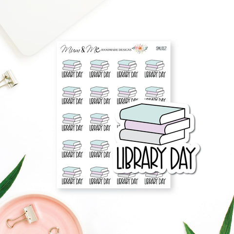 Stickers - Library Day