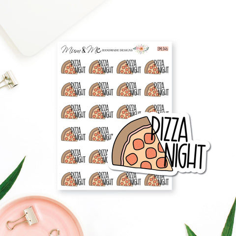 Stickers: Pizza Night