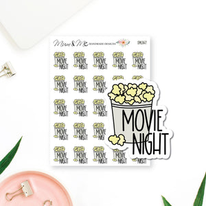 Stickers: Movie Night