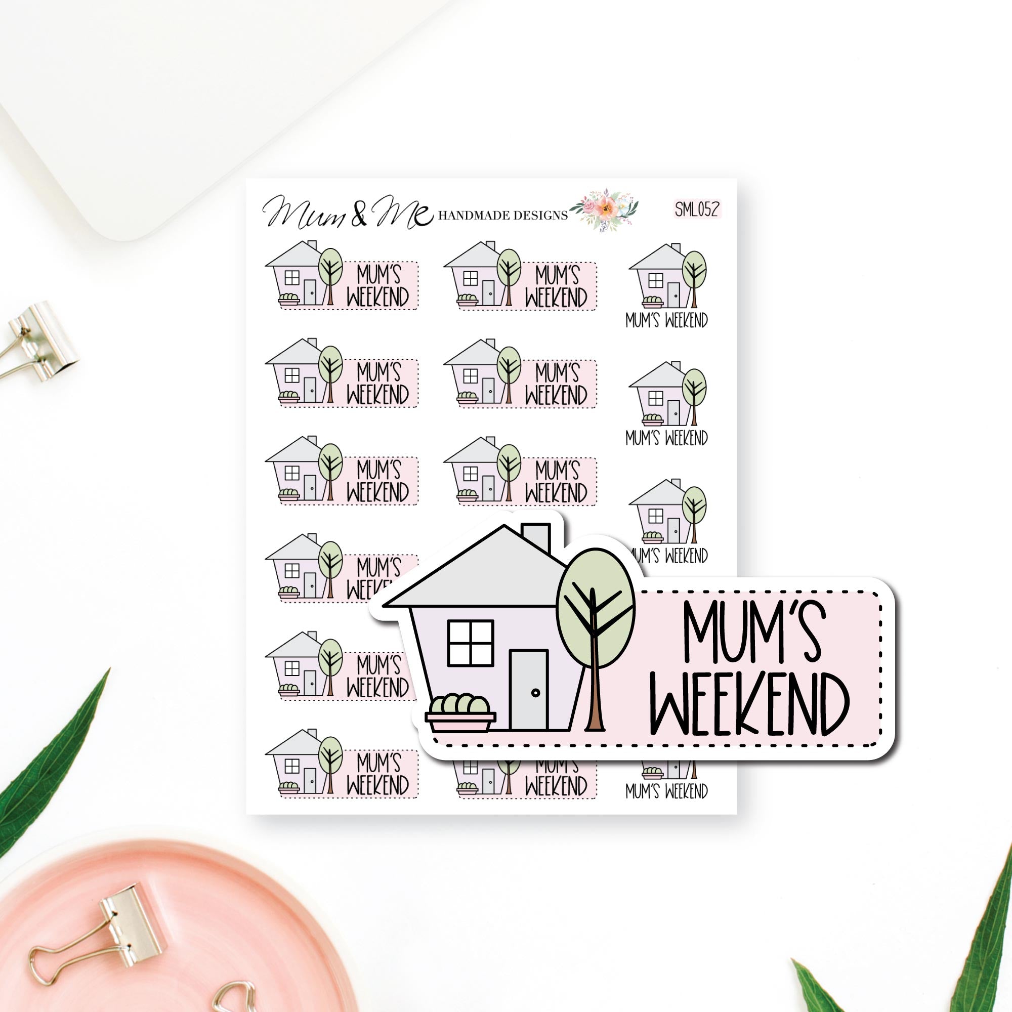 Stickers - Mum's Weekend