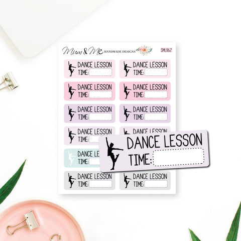 Stickers - Dance Lessons