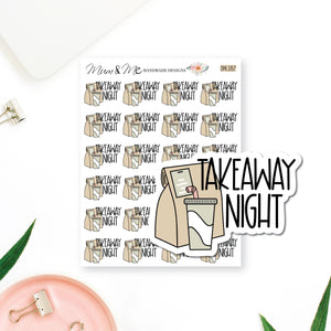 Stickers: Takeaway Night