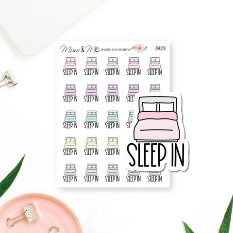 Stickers:  Sleep In 2