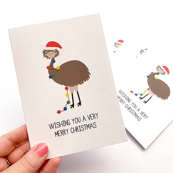 Set of 5 Australian Christmas Greeting Cards by mumandmehandmadedesigns- An Australian Online Stationery and Card Shop