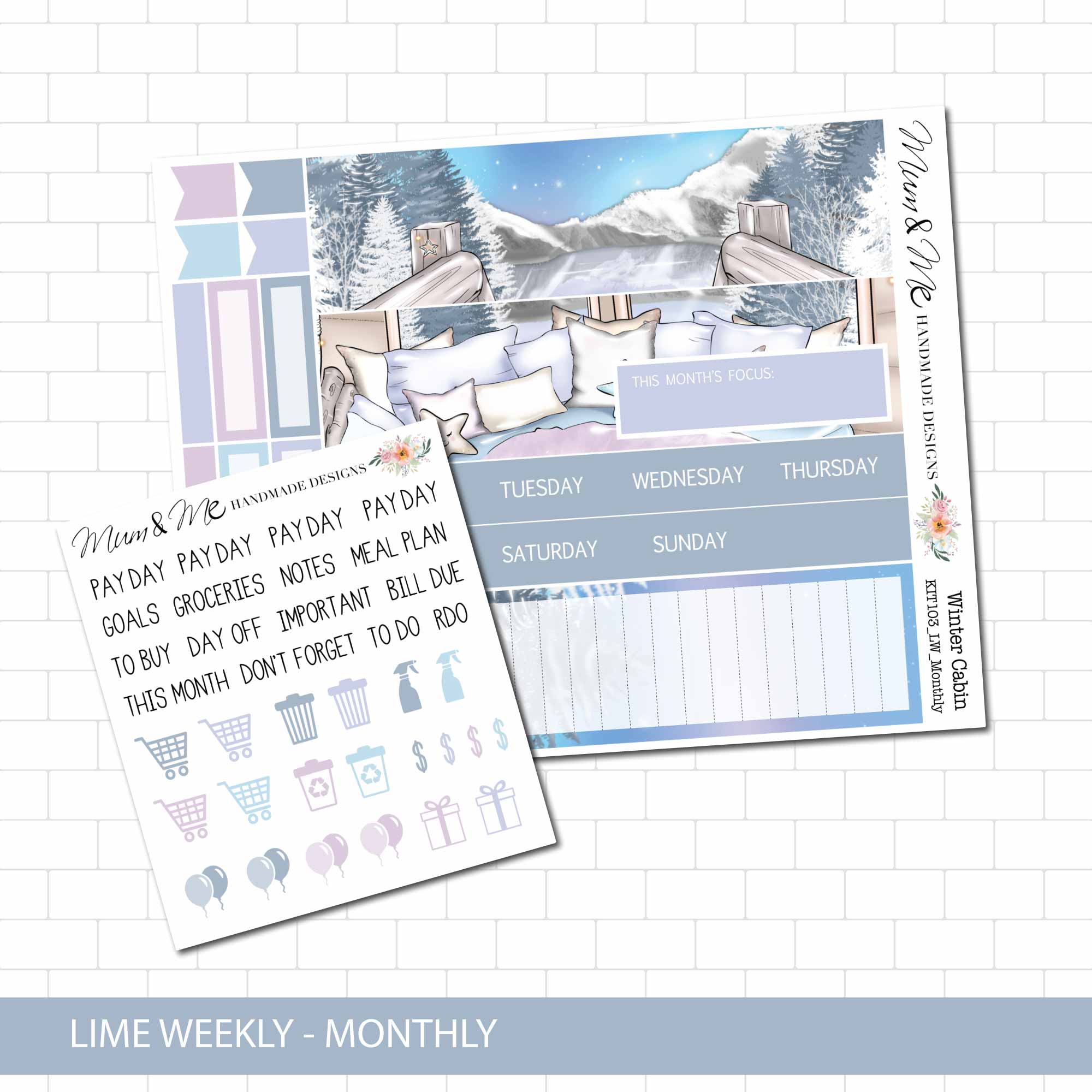 Lime Monthly: Winter Cabin