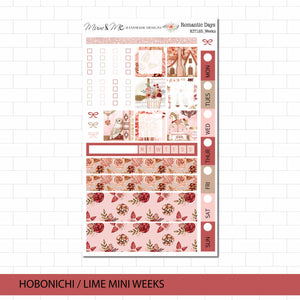 Hobonichi/Lime Weeks: Romantic Days