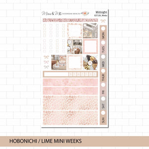 Hobonichi/Lime Weeks: Midnight