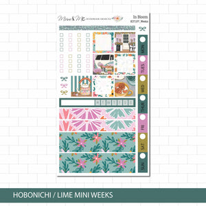 Hobonichi/Lime Weeks: In Bloom