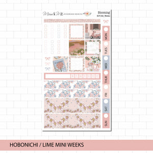 Hobonichi/Lime Weeks: Blooming