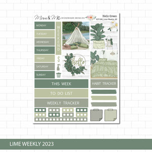 Lime Weekly: Hello Green