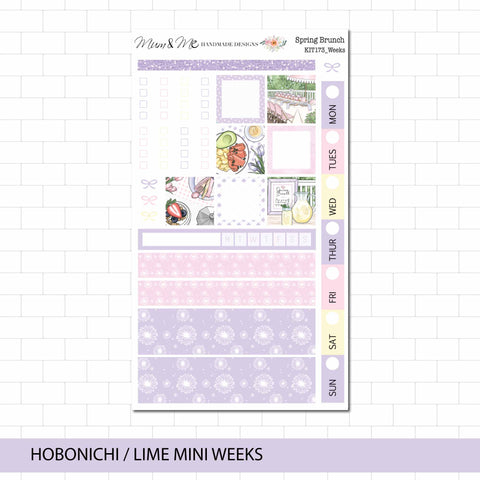 Hobonichi/Lime Weeks: Spring Brunch