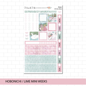 Hobonichi/Lime Weeks: Swan