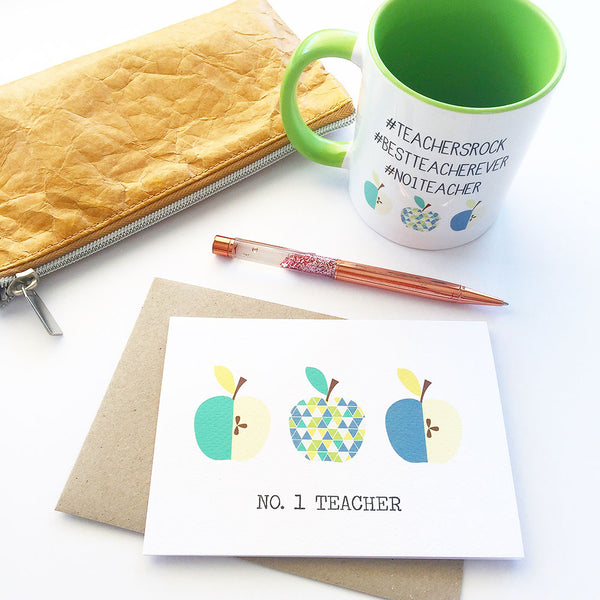 Mug - Teacher Hashtags Green Coffee Mug by mumandmehandmadedesigns- An Australian Online Stationery and Card Shop