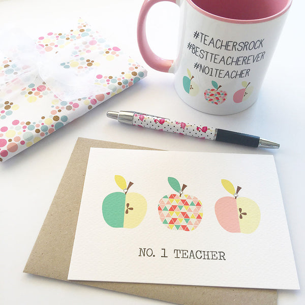 Mug - Teacher Hashtags Pink Coffee Mug by mumandmehandmadedesigns- An Australian Online Stationery and Card Shop