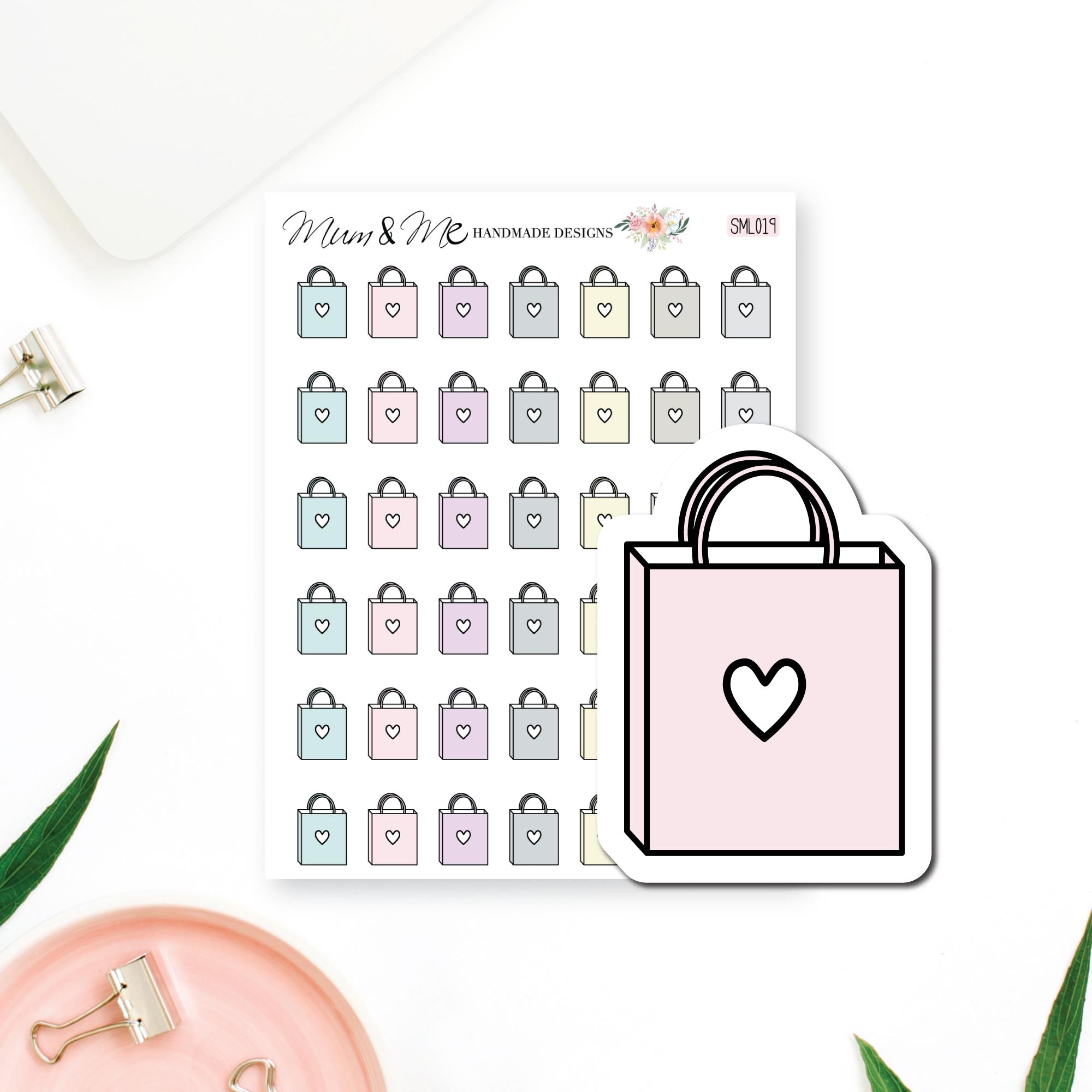 Stickers - Shopping Bags