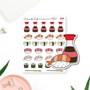 Stickers: Sushi