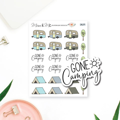 Stickers - Gone Camping