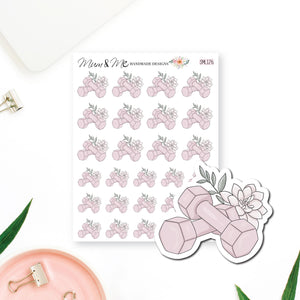Stickers: Exercise Floral