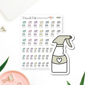 Stickers: Cleaning Spray