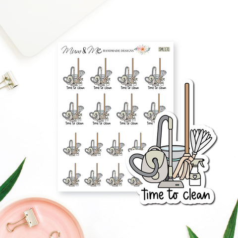 Stickers: Time to Clean