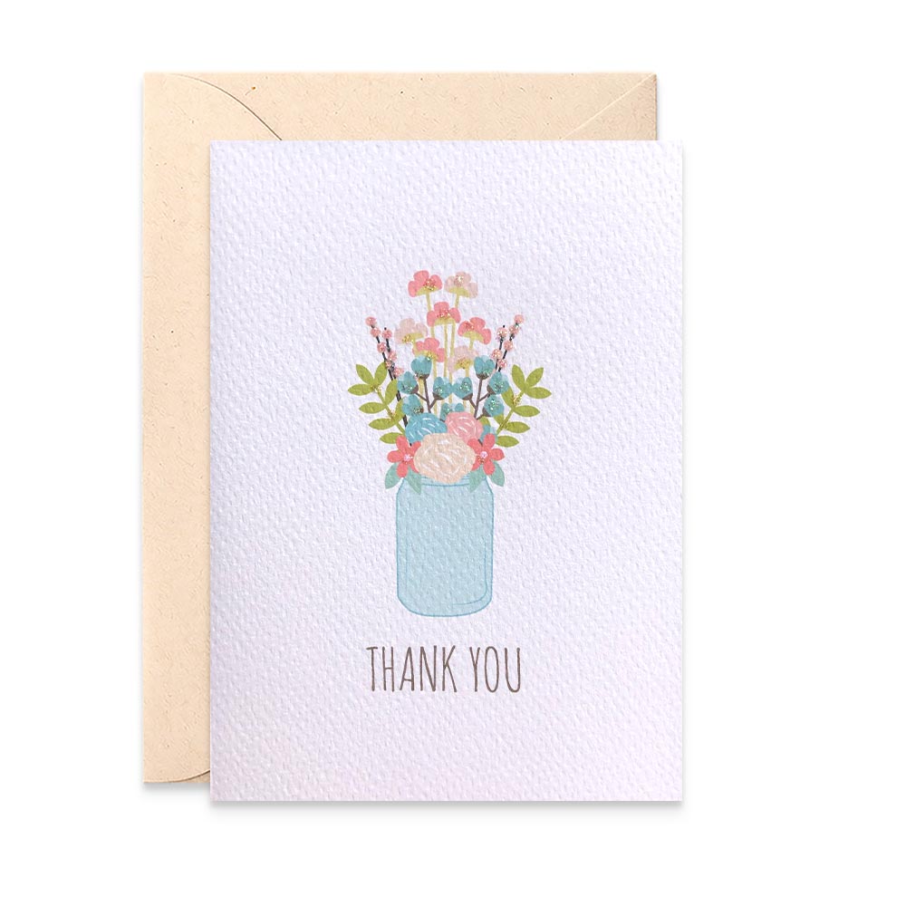 Floral Arrangement Greeting Card by mumandmehandmadedesigns- An Australian Online Stationery and Card Shop